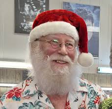 I'm not sure if im tripping. But im sure I've just seen a van all lit up  pulling a sleigh with santa and the grinch