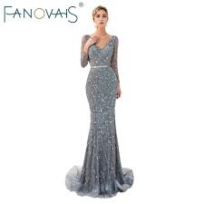 Find More Evening Dresses Information About Luxury Evening Dress With Long Slee Formal Dresses For Weddings Mermaid Evening Dresses Long Sleeve Evening Dresses