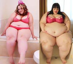 I mean look at her huge belly. Thick