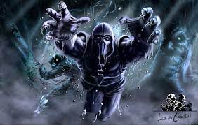 Mk noob saibot fan art. Fear Me By Lucascosalini On Deviantart