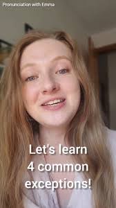 Do you know any more exceptions like the ones in this video? 🤔 Write them  in the comments! ✍️ , Here are a few more:, Ragged /ˈræɡ.ɪd/: a ragged  shirt (torn and old clothing)., Rugged /ˈrʌɡ.ɪd/: a ...