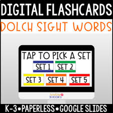 After your students have mastered the words on the second grade sight word list, these third. Distance Learning Dolch Sight Words Pre Primer 3rd Grade Digital Flashcards
