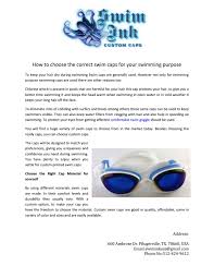 Best swim cap to keep hair dry 2020 (2020 new additions). How To Choose The Correct Swim Caps For Your Swimming Purpose By Swimink Issuu