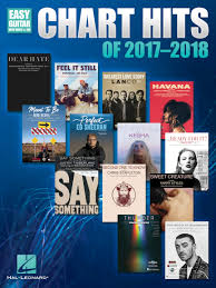 chart hits of 2017 2018 hal leonard online