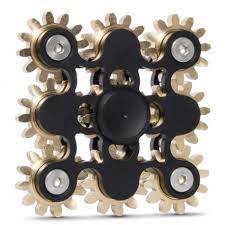 【latest led technology】light up fidget spinners have multiple flashing patterns according to the spinning speed. The Fidget Spinner 9 Gear The Most Extreme Spinner Money Can Buy