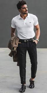 Semi formal attire for men polo shirt. 60 Stylish Men S Fashion Ideas By Instagrammer Mariano Di Vaio Doozy List Formal Men Outfit Mens Winter Fashion Mens Outfits