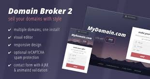 Domain Broker 2 Landing Page To Sell Domains Landing Page Things To Sell New Background Images