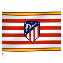 Das karmesinrot wird mit pantone 207 oder 208 beschrieben. Atletico De Madrid Fahne Flagge N 2 150x100