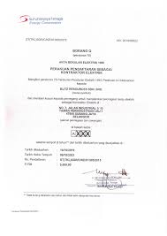 Contoh surat wakil untuk tm. Blitz Resources Corporate Info Blitz Resources Sdn Bhd