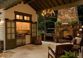 An outdoor bbq area is an outdoor kitchen or its mini version: Modern Brick Bbq Designs Pictures