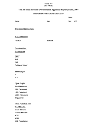Documents similar to medical check up form. Form Iv Proforma For Health Check Up Fill Online Printable Fillable Blank Pdffiller