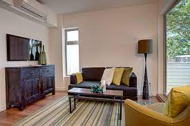 Again, keeping in mind the space the unit requires around it, one of the ways how to hide a ductless mini split is to put it in a recessed cavity. 10 Ways To Hide That Air Conditioner