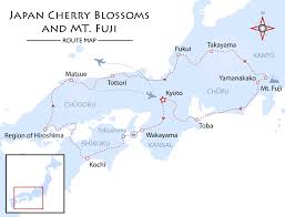 There are 25 individual locations that are part of the designation. Japan Cherry Blossoms And Mt Fuji Motorcycle Tour