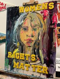 Canmore artist's 'Women's Rights Matters' wins popular vote at 10th  Creative Combat