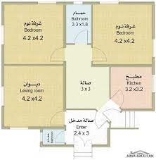 مخطط بيت صغير مساحة البناء 96 متر مربع arab arch hotel floor plan hotel floor floor plans