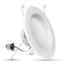 It's bright, and installs easily in minutes. 4 50w Equivalent Natural Daylight Feit Electric Enhance Led Retrofit Kit Recessed Light 5000k Ledr4b 950ca Mp 6