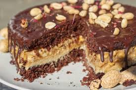 Zuckerfreie Snickers Torte Vegan Glutenfrei Mavie Food Vegan Beste Kuchen Rezepte Snickers Torte Zuckerfrei