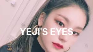 Itzy's yeji colourful candy like hair for comeback draws. Yeji S Eyes Youtube