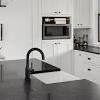 3 hole black kitchen faucet. 1