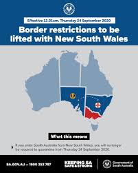 Travellers nine's oliver hague is in adelaide for us this morning. Steven Marshall Mp On Twitter Breaking From This Thursday The Border Restrictions With Nsw Will Be Lifted This Means People Entering Southaustralia Won T Need To Quarantine For 14 Days Thank You To