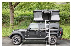 In the youtube video from 8/21/17 about camping mods, you state that it will work with racks that go through the hard top. James Baroud Evasion Rooftop Tent Black 465201ba