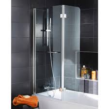 Pare Baignoire Crystal 2 Volets Ecran De Baignoire Baignoire Bains