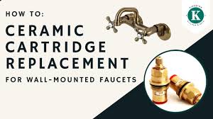 Has your kitchen faucet sprung a leak and your tape job just isn't cutting it? 14 How To Change A Ceramic Disk Cartridge From A Wall Mount Kitchen Faucet Youtube