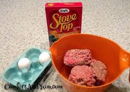 Three Ingredient Meatloaf Recipe Three Ingredient Recipes Stove Top Stuffing Recipes Three Ingredient