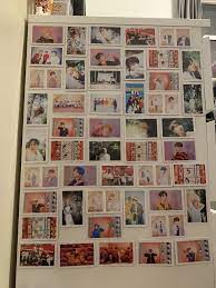 Bts Collage On Dresser Side Lomo Card Card Making Cards