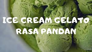 Cara Membuat Ice Cream Gelato Rasa Pandan Rasa Es Dung Dung Tanpa Menggunakan Telur Qnews