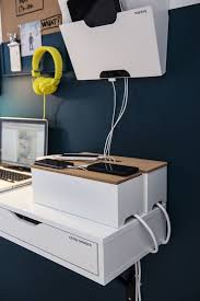 Kvissle Desk Workspace Organizers Cable Management Box Cable Management Home Accessories