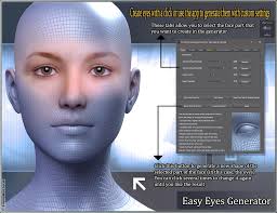 Ej Easy Face Generator For Genesis 8 Female S Daz 3d Models 3d Cg Face Generator Generation Promo Videos