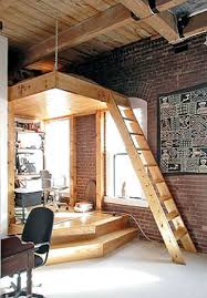 Pin By Audra Elaine On Lofts I Love Farm House Living Room Loft Style Mezzanine Bed