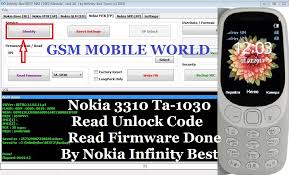 Wont orange provide the code for free? Nokia 3310 Ta 1030 Reset Code Read Flash File Done By Nokia Infinity Best Gsm Mobile World