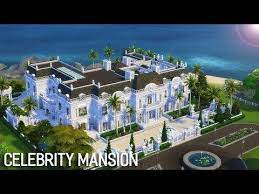 Celebrity Mansion 2 Millions Build No Cc Youtube In 2021 Mansions Celebrity Mansions Sims 4 House Design