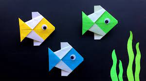 Was ich als erstes gelernt habe, ist, sich eine challenge auf blogs zu suchen. Origami Fisch Basteln Mit Papier Origami Fur Kinder Anfanger Einfache Diy Bastelideen Youtube
