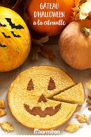 Gateau D Halloween A La Citrouille Recette Idee Repas Halloween Gateau Halloween Et Recette