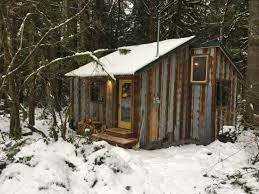 The cabin is 10 miles from government camp on mt. This Rusty Mt Hood Cabin Is Hiding Something Magical Inside That Oregon Life