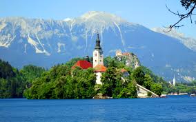 Slovenia landscape, slovenia wall decor, slovenia, slovenia art. Landscape Lake Bled Slovenia Wallpaper Hd Balkan Travel Services
