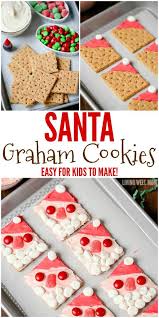 Santa Graham Cookies Recipe Easy Christmas Cookie Recipes Cookies Recipes Christmas Cookie Recipes For Kids