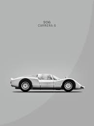 Porsche 906 Photograph The 906 Carrera 6 By Mark Rogan Porsche Carrera Hot Rods Cars