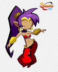 Shantae: Half-Genie Hero Shantae and the Pirate's Curse Shantae: Risky's  Revenge Belly dance, glowing halo, purple, video Game, fictional Character  png | PNGWing