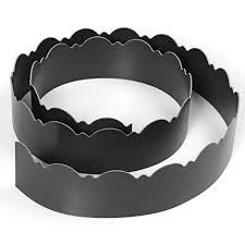 Locate explain to everyone that every one a few worldwide various along with black are to determine from, also. Garden Lawn Edging Strip Edging For Grass Flower Bed Track Plastic Black 3m Mohoo