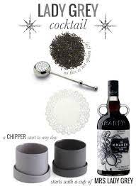 Lady Grey Cocktail Tea Cocktails Cocktails Lady Grey Tea
