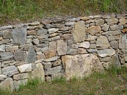 Sloped Landscape Design Landscaping Sichtschutzwand Garten Steinwand Steinsaule