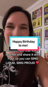 Celebrating life. 29 years ago a doctor told me I may never sing again...