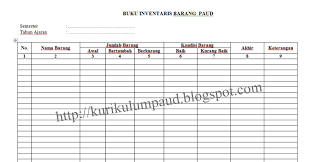 Maybe you would like to learn more about one of these? Inventaris Barang Paud Pendidikan Anak