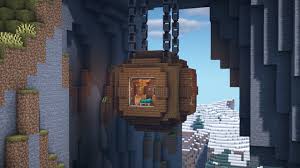 For minecraft java edition (pc/mac) version 1.14 through 1.16.3, the command is: Hanging House Using Grindstones As Chains Minecraft Minecraft Houses Minecraft Construction Cool Minecraft Houses