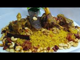 كسكسي تونسي أزعر بالفاكية Couscous Au Fruits Secs Youtube Food Rice Grains