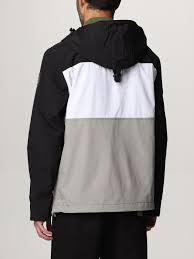 Napapijri Rainforest S Block 1 Anorak Jacket Jacket Napapijri Men Grey Jacket Napapijri Np0a4f7h Giglio Com